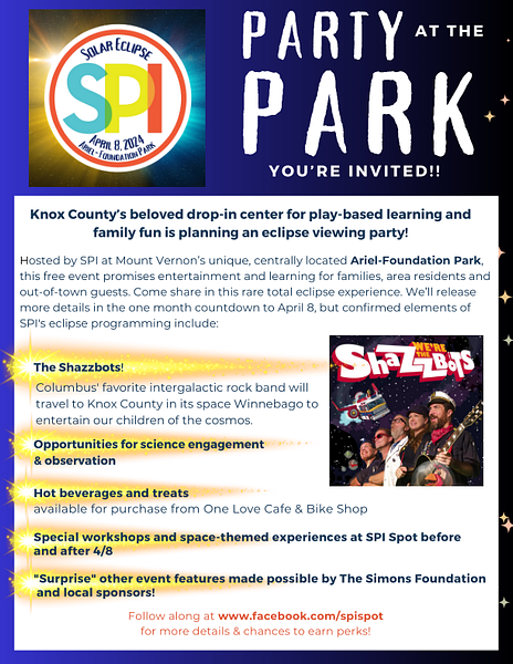 SOLAR ECLIPSE 2024 - Party at the Park @ Ariel-Foundation Park